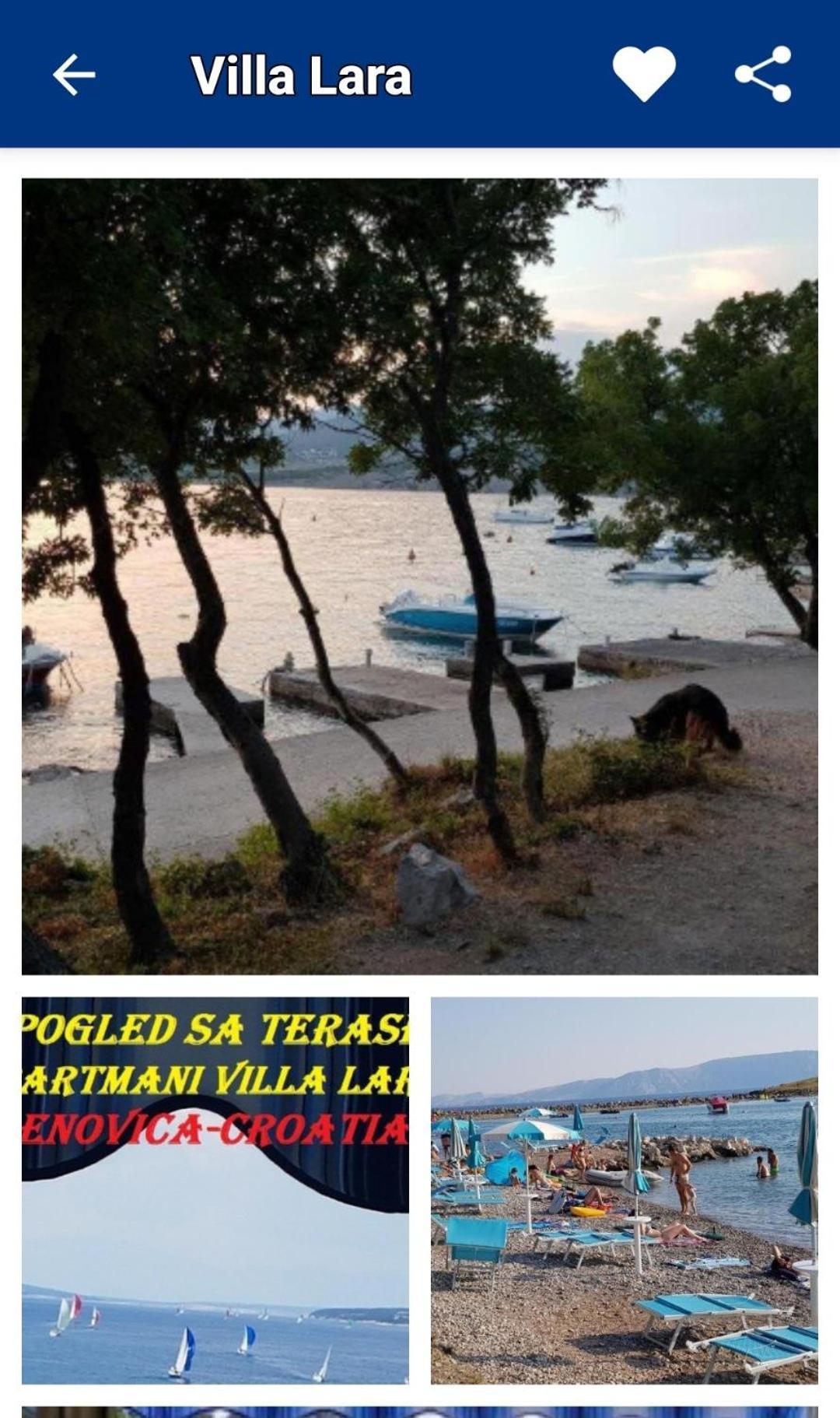 Villa Lara Klenovica Exteriér fotografie