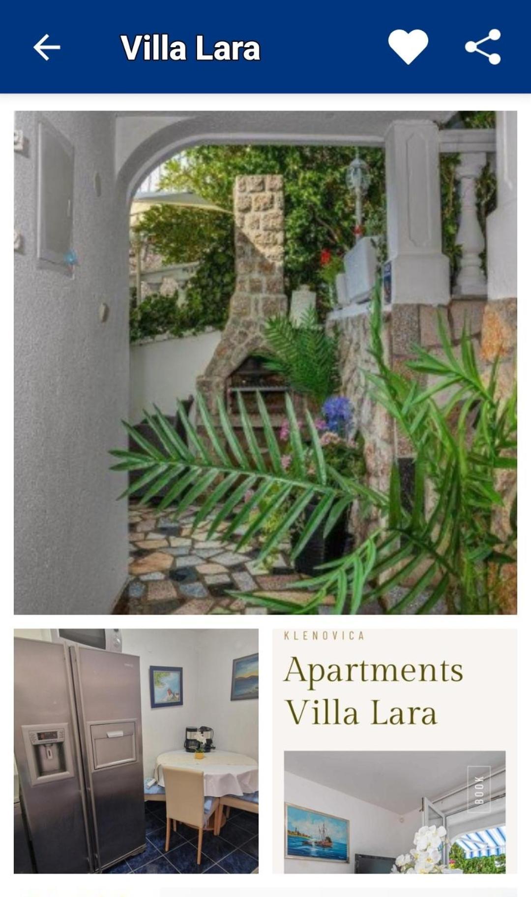 Villa Lara Klenovica Exteriér fotografie