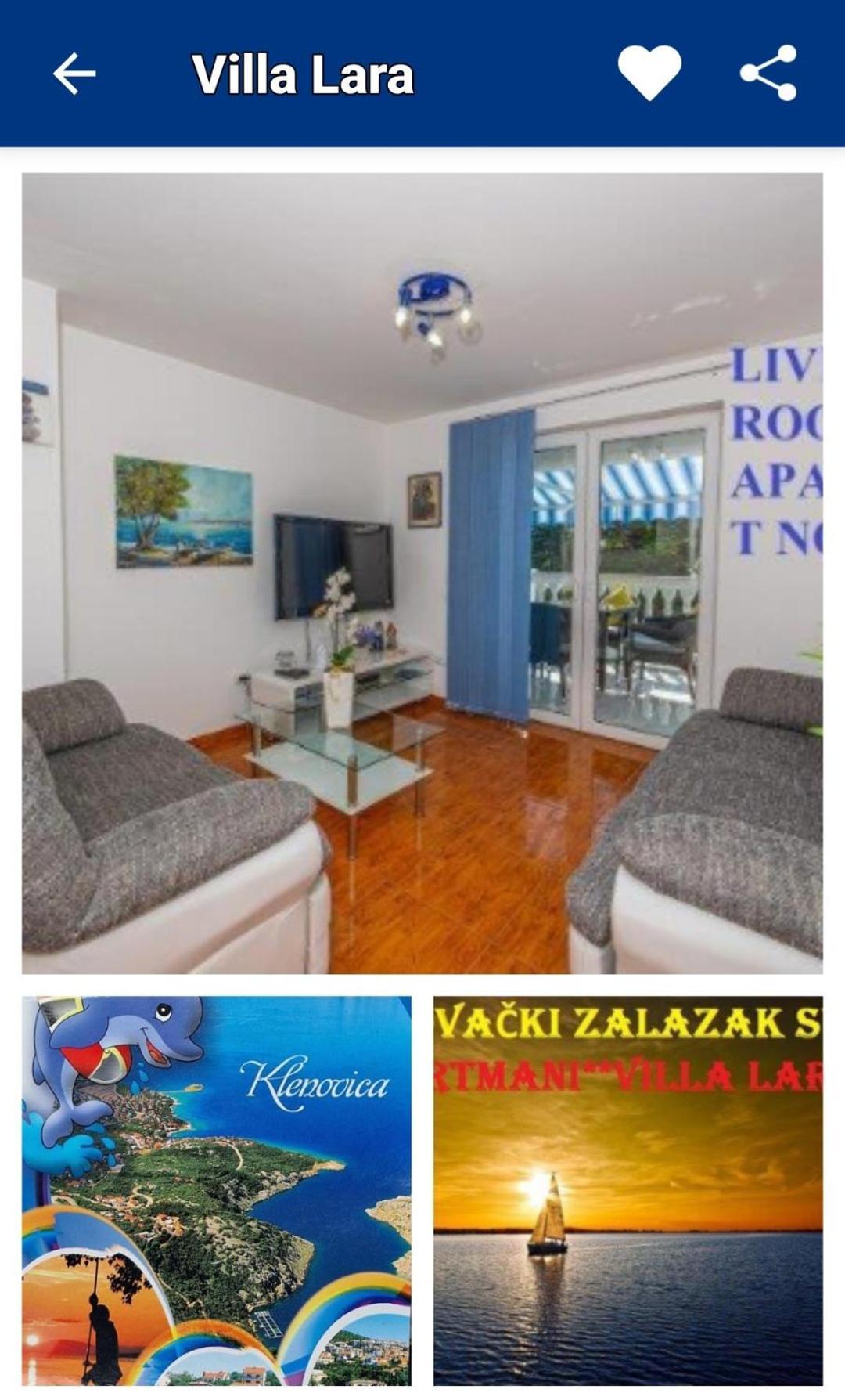Villa Lara Klenovica Exteriér fotografie