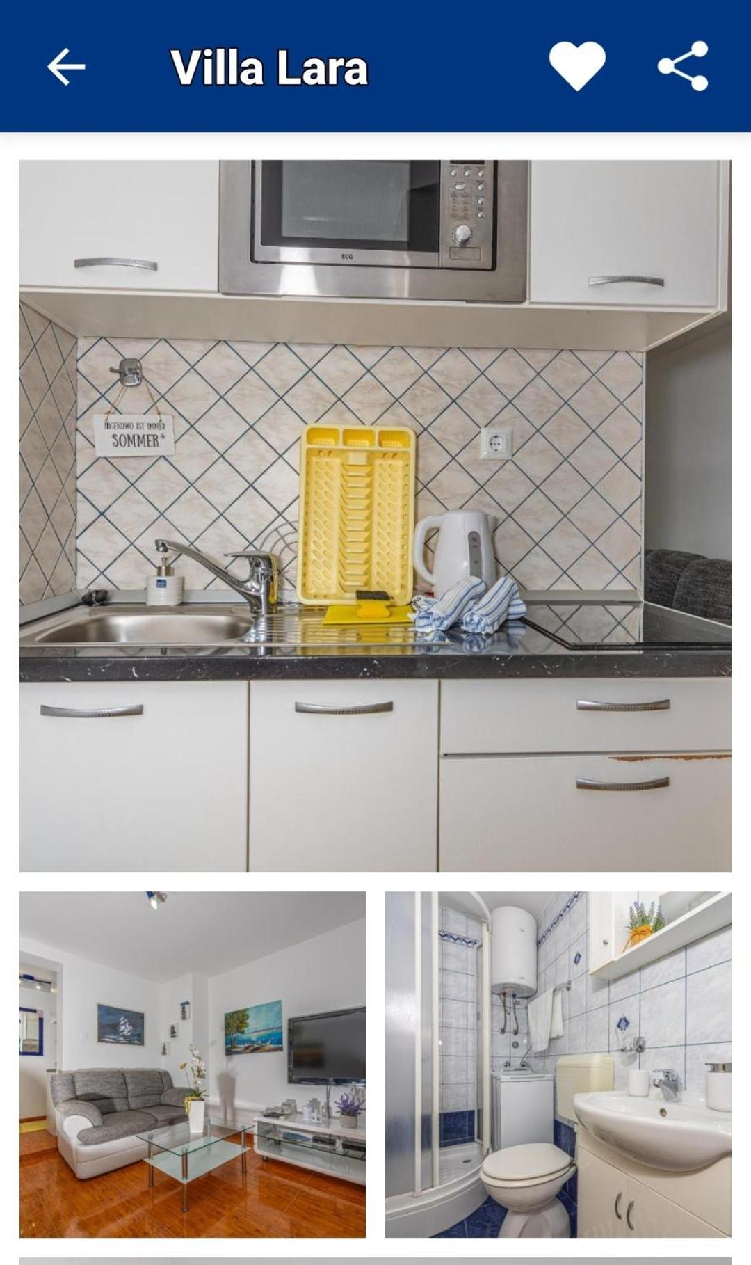 Villa Lara Klenovica Exteriér fotografie